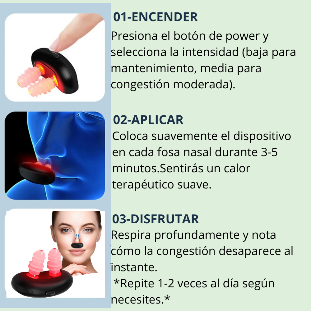 Narolux Pro -Dispositivo  Nasal  con Tecnología Láser Infrarroja