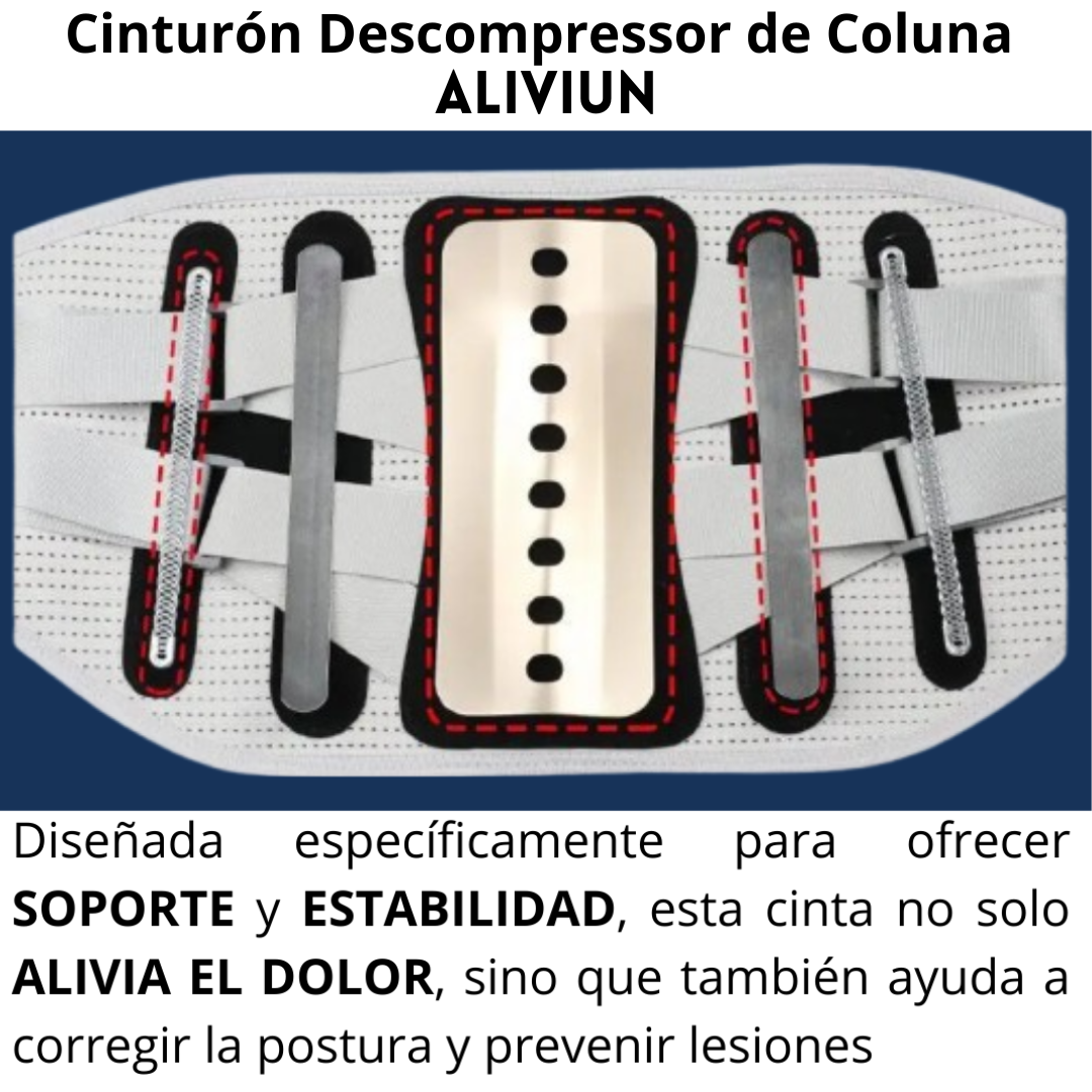 Cinturón Descompressor de Coluna ALIVIUN