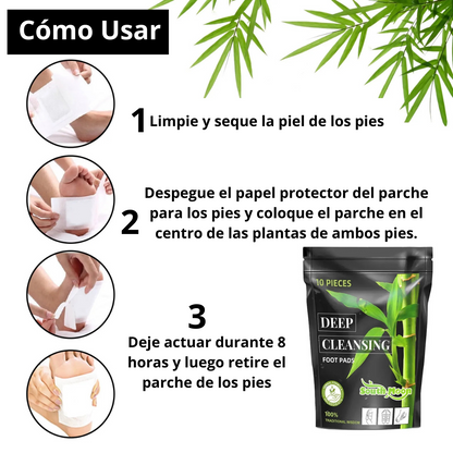 DETOXIFY Adhesivo Detox para los Pies