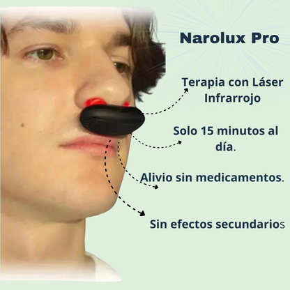 Narolux Pro -Dispositivo  Nasal  con Tecnología Láser Infrarroja