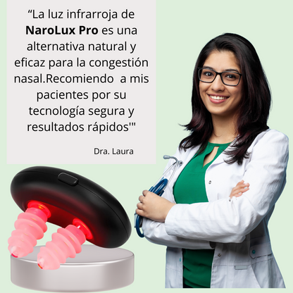 Narolux Pro -Dispositivo  Nasal  con Tecnología Láser Infrarroja