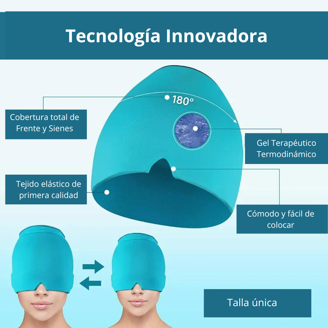 Mascarilla de Gel Antimigrañas CONFORTEX