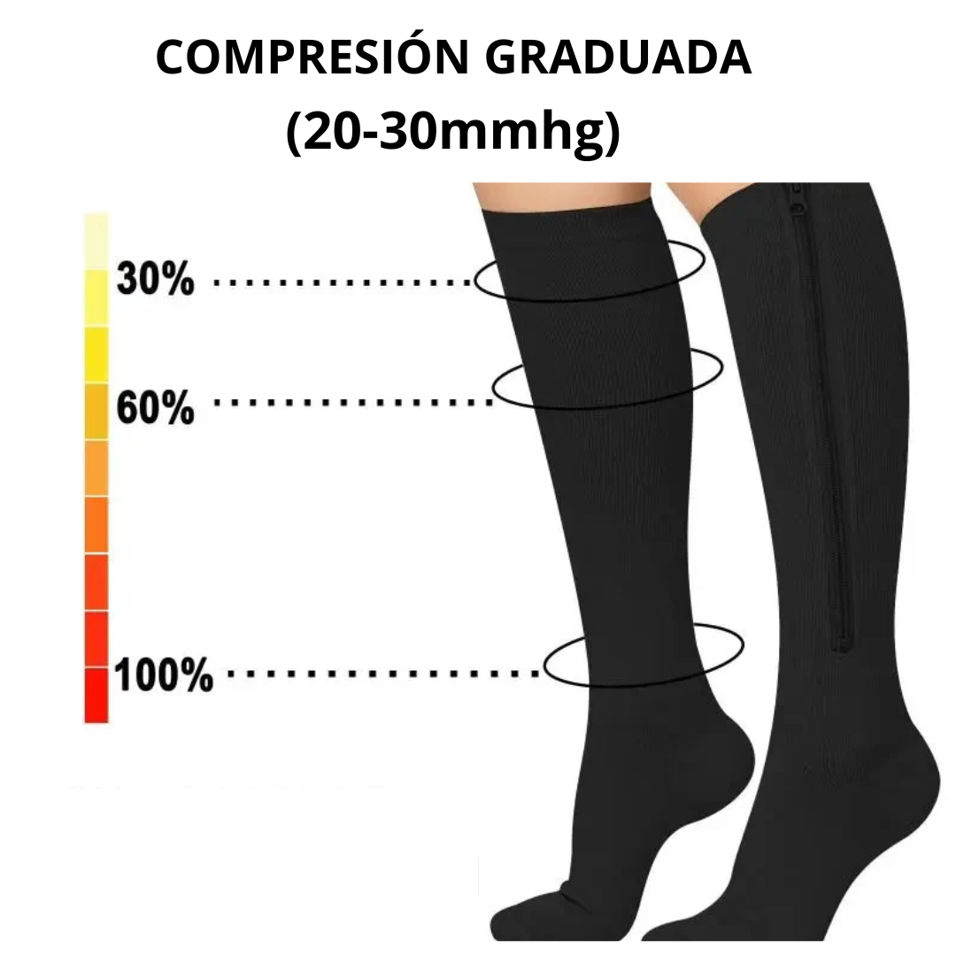 Medias de Compresión ZIPER FLEX